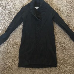 Old navy sweater dress black size small